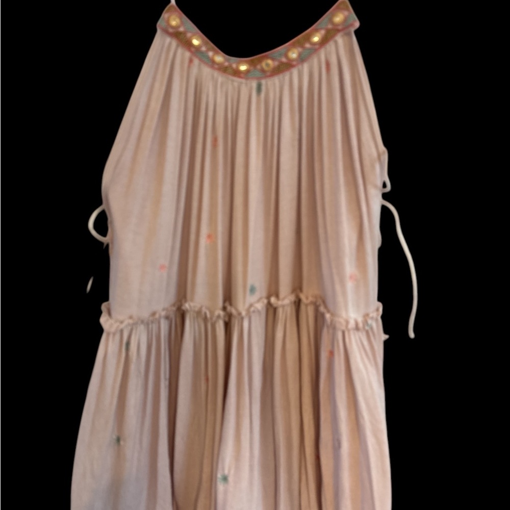Nahesa Luxe Boho Chic Embroidered Top NWOT - Picture 6 of 7